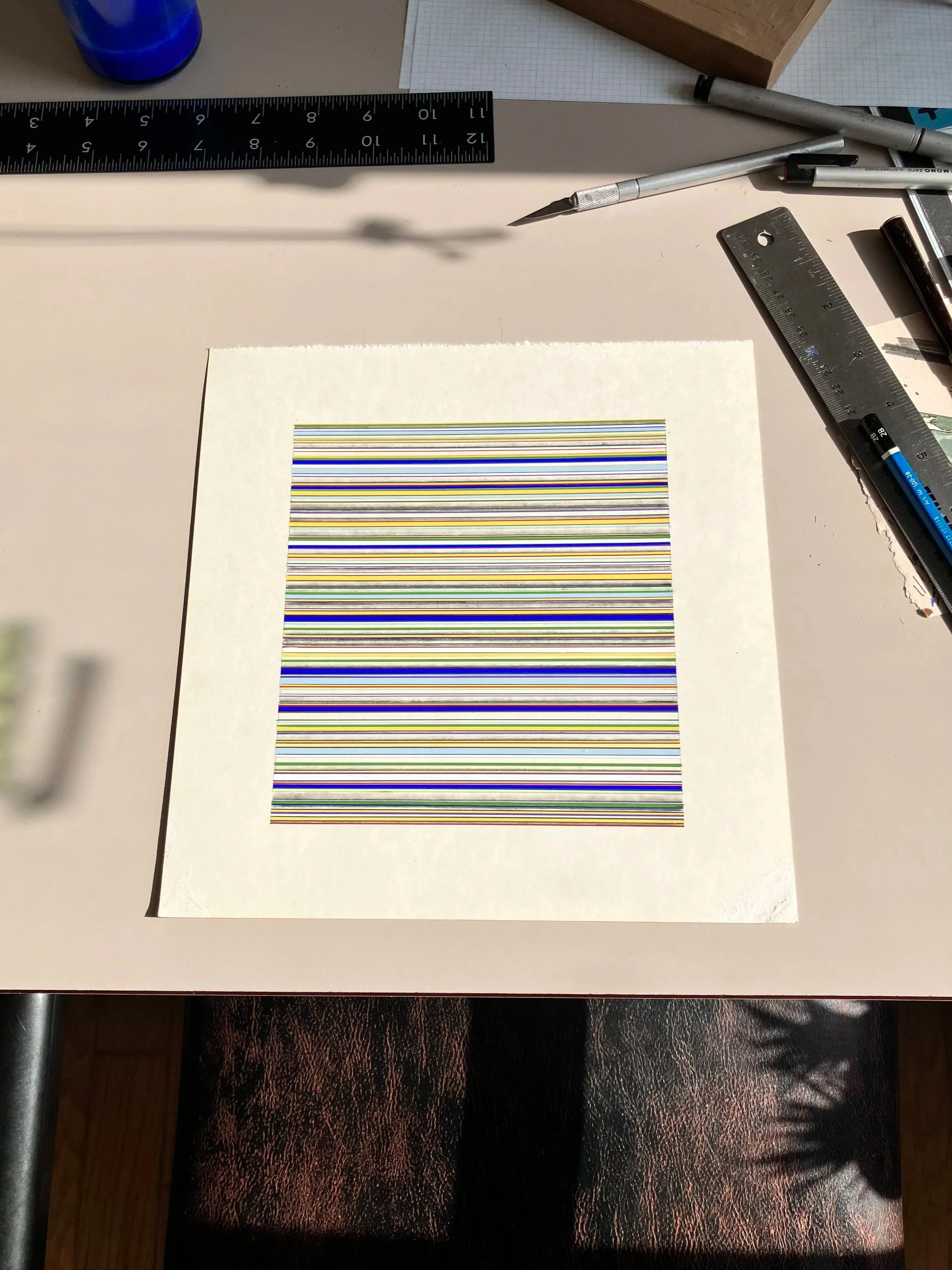Ink, Acrylic, Drawing, Painting, Minimalist, Minimalism, Line art, Evan Kühl, thecolorgold