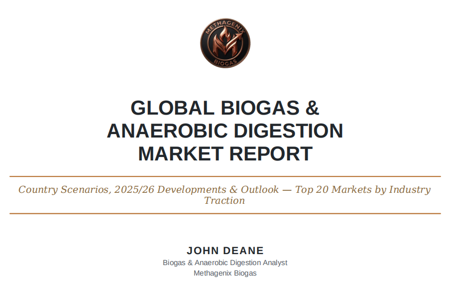 Q3 2026 GLOBAL BIOGAS & ANAEROBIC DIGESTION MARKET REPORT