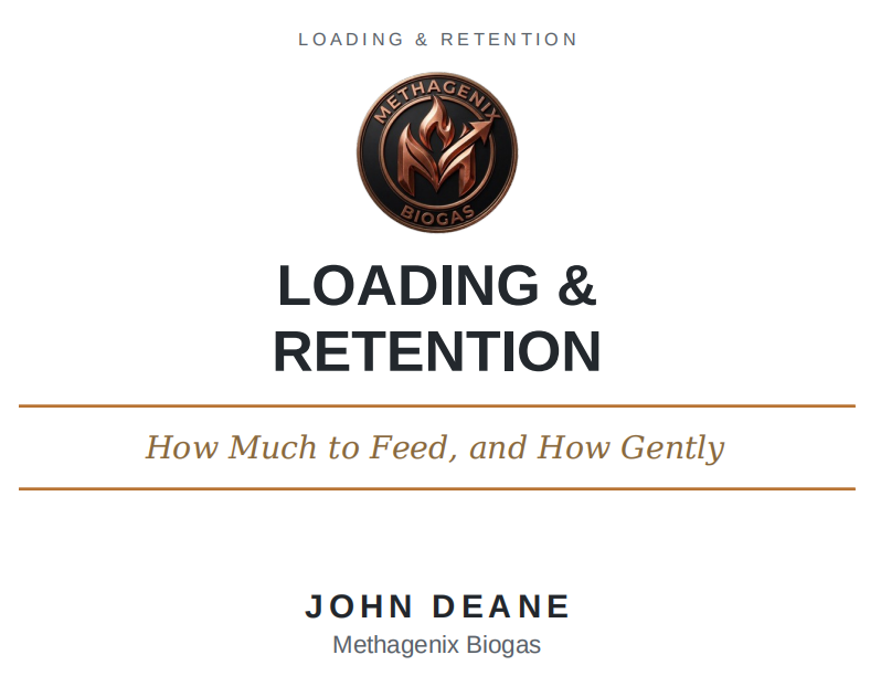 Vol 5 - Loading & Retention - How much to feed, and how gently