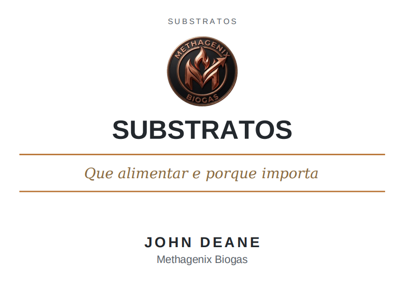 Vol 3 - Substratos — Que alimentar e porque importa