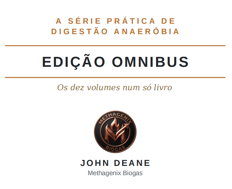A Série Prática de Digestão Anaeróbia — Os dez volumes completos