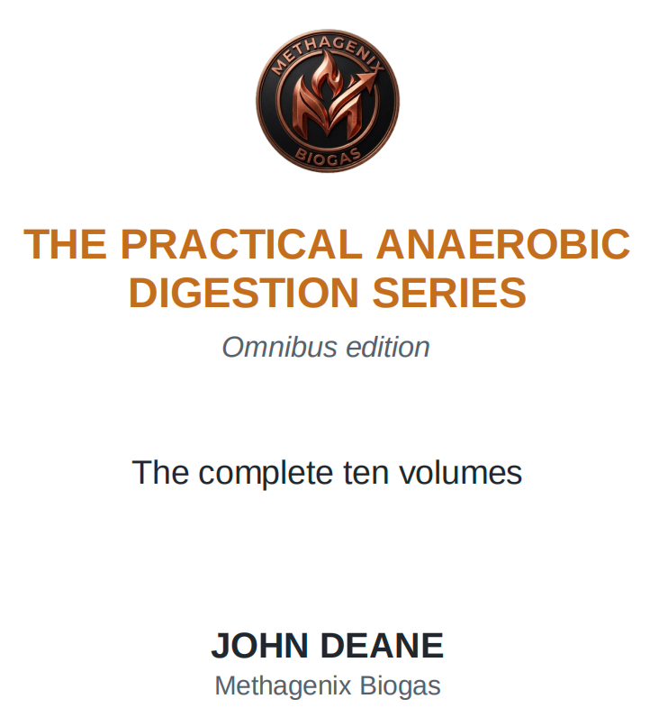 The Practical Anaerobic Digestion Series — Complete Ten Volumes