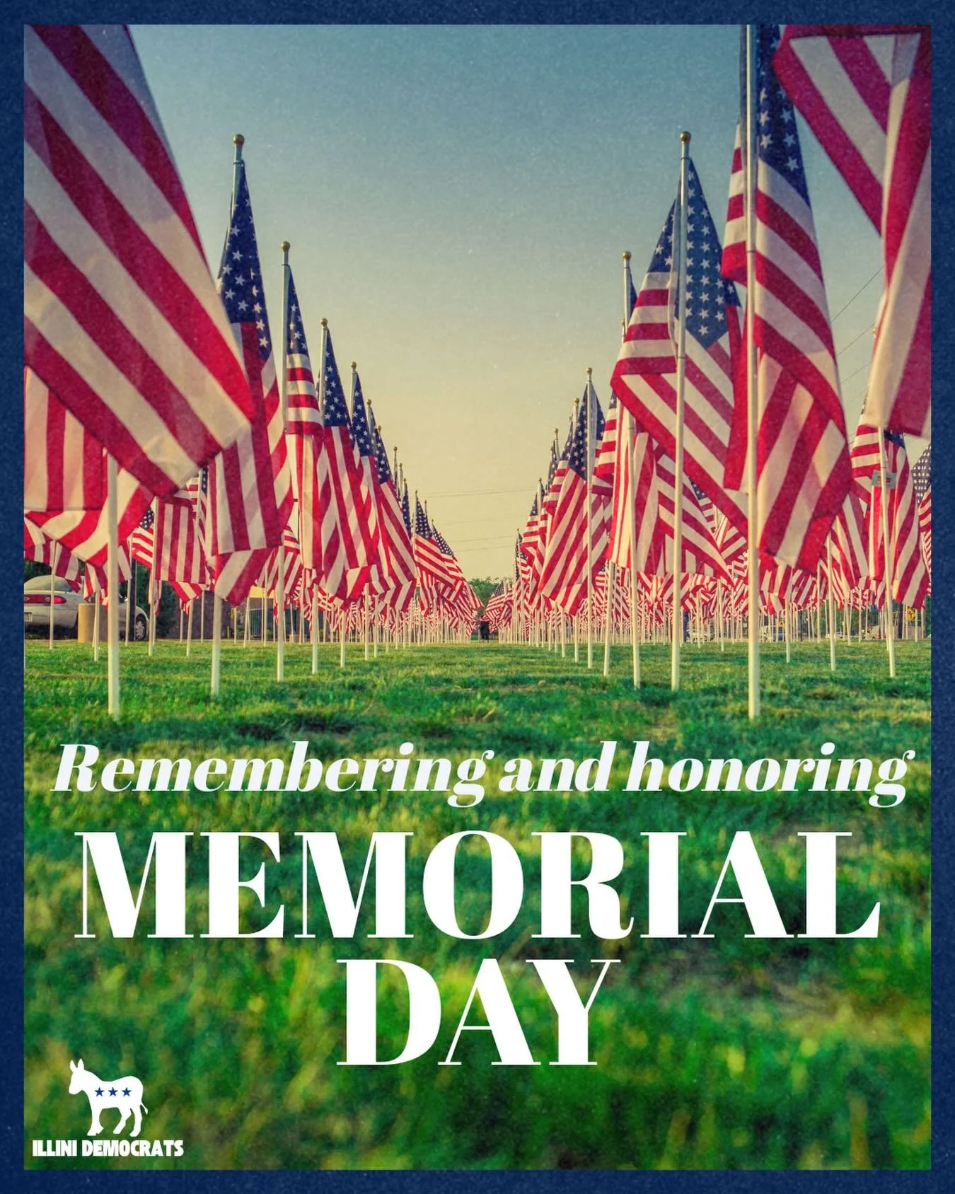 Today, we honor the soldiers who have given their life for the freedoms our nation is built upon.
