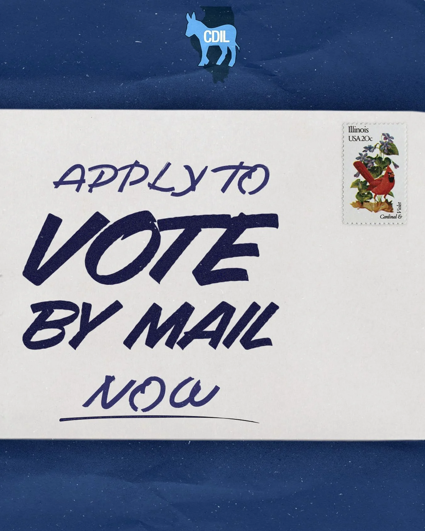 COLLEGE DEMOCRATS, VOTE BY MAIL!

Illinois applications to vote by mail are open! Even if you attend school outside of your voting district, you can still vote. 

Vote blue 💙