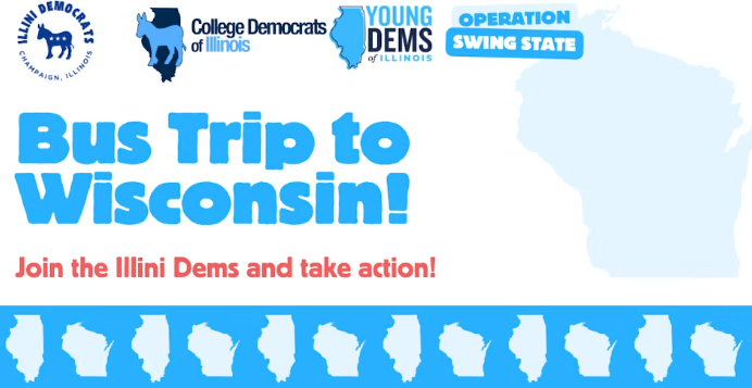 College Democrats of Illinois Wisconsin Day of Action