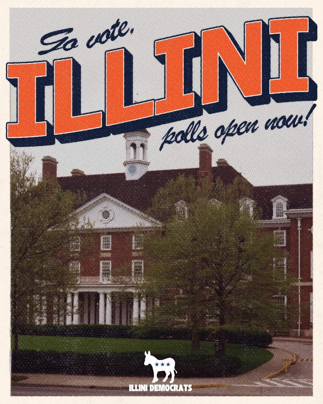EARLY VOTING IS OPEN NOW ILLINI! Make a plan and GO VOTE 🗳️ ‼️