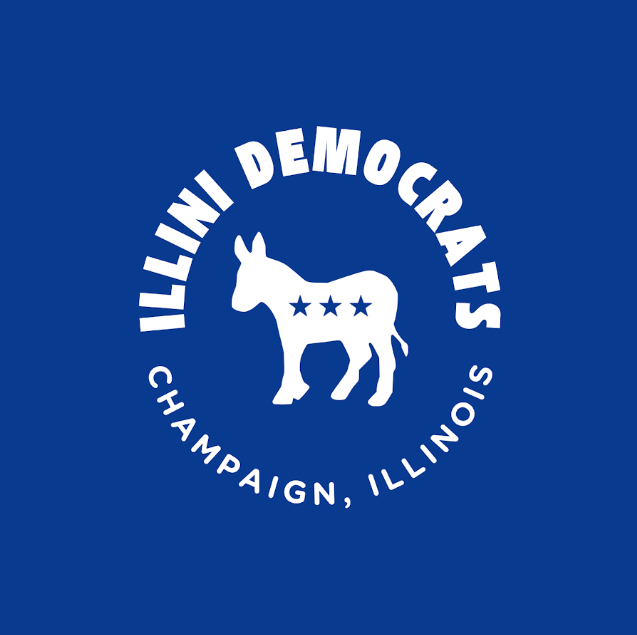 Illini Democrats at Champaign, Illinois Logo