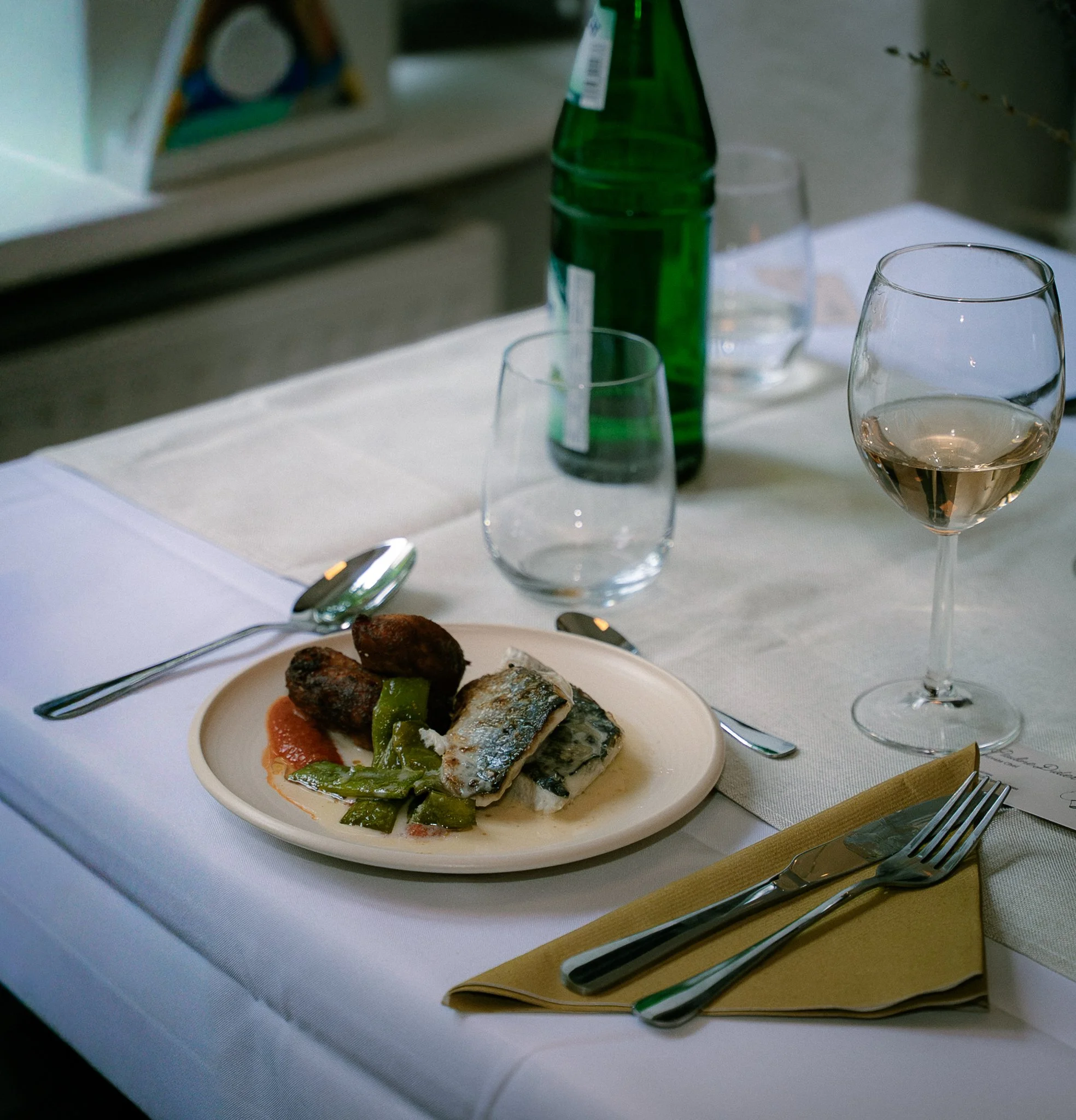 refined French dish served during a private dining experience in Berlin