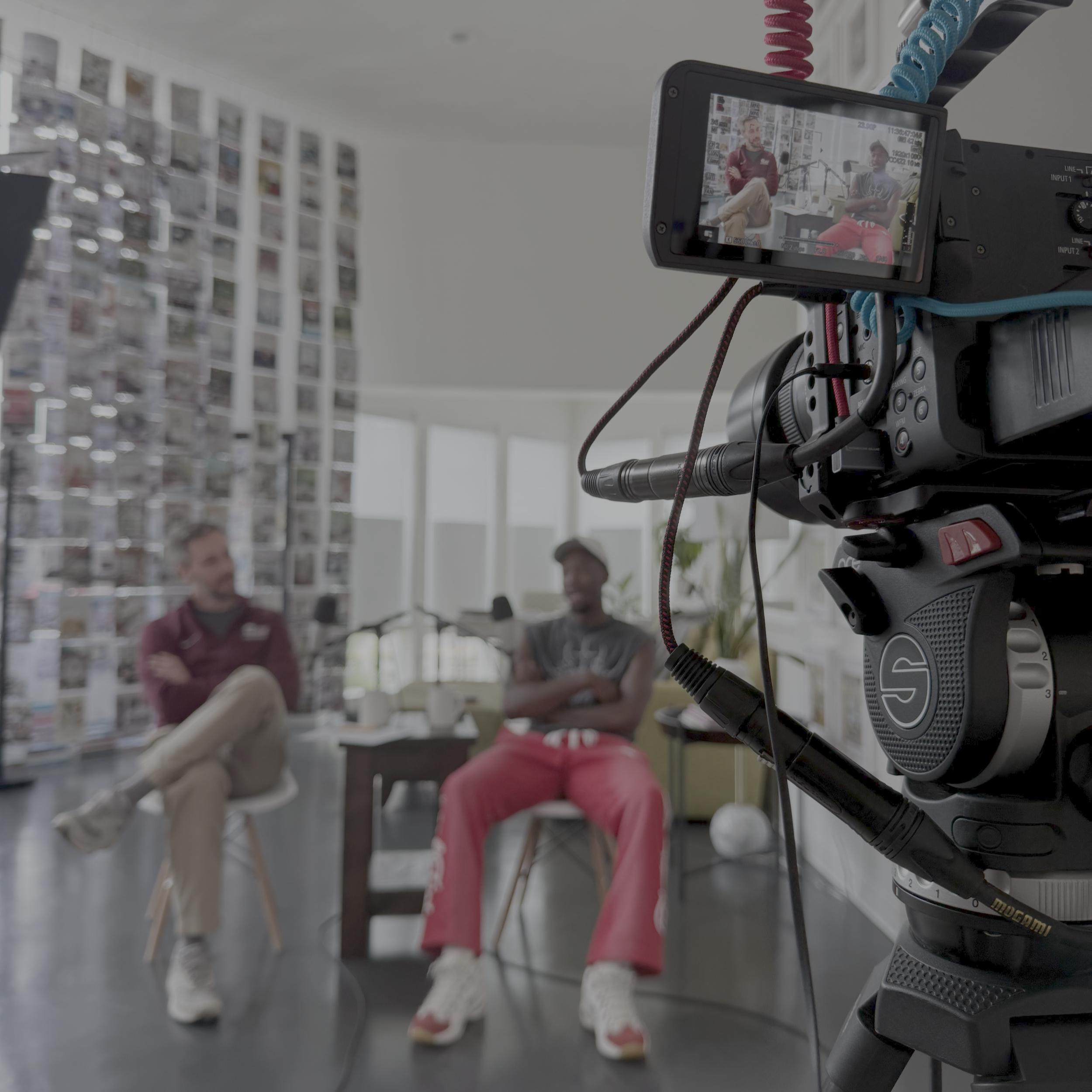Patrick Newton interviewing Josh Hagins for the Little Rock's Team Podcast