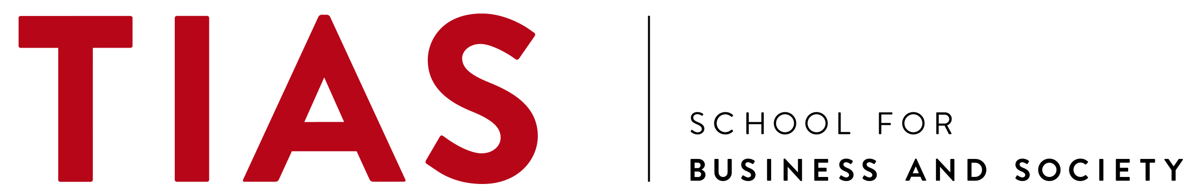 Logo van TIAS Business School met de woorden 'Tias', 'University' en 'School of Business and Society'.