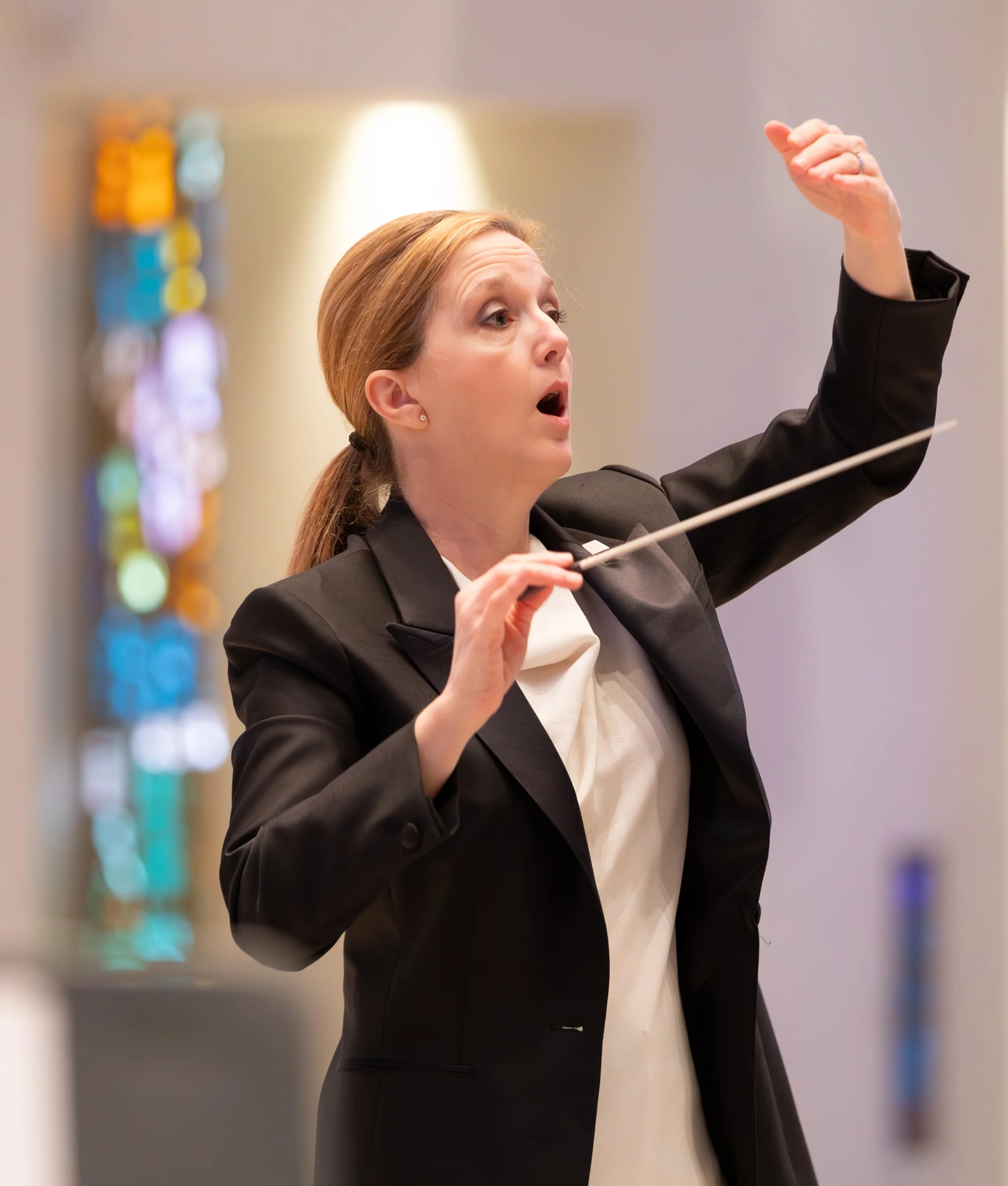 City Choir Artistic Director Erin Freeman.