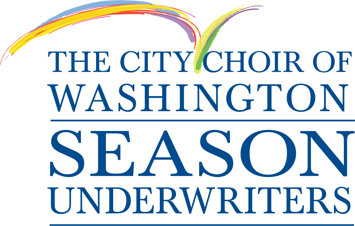 The City Choir of Washington Season Underwriters logo.