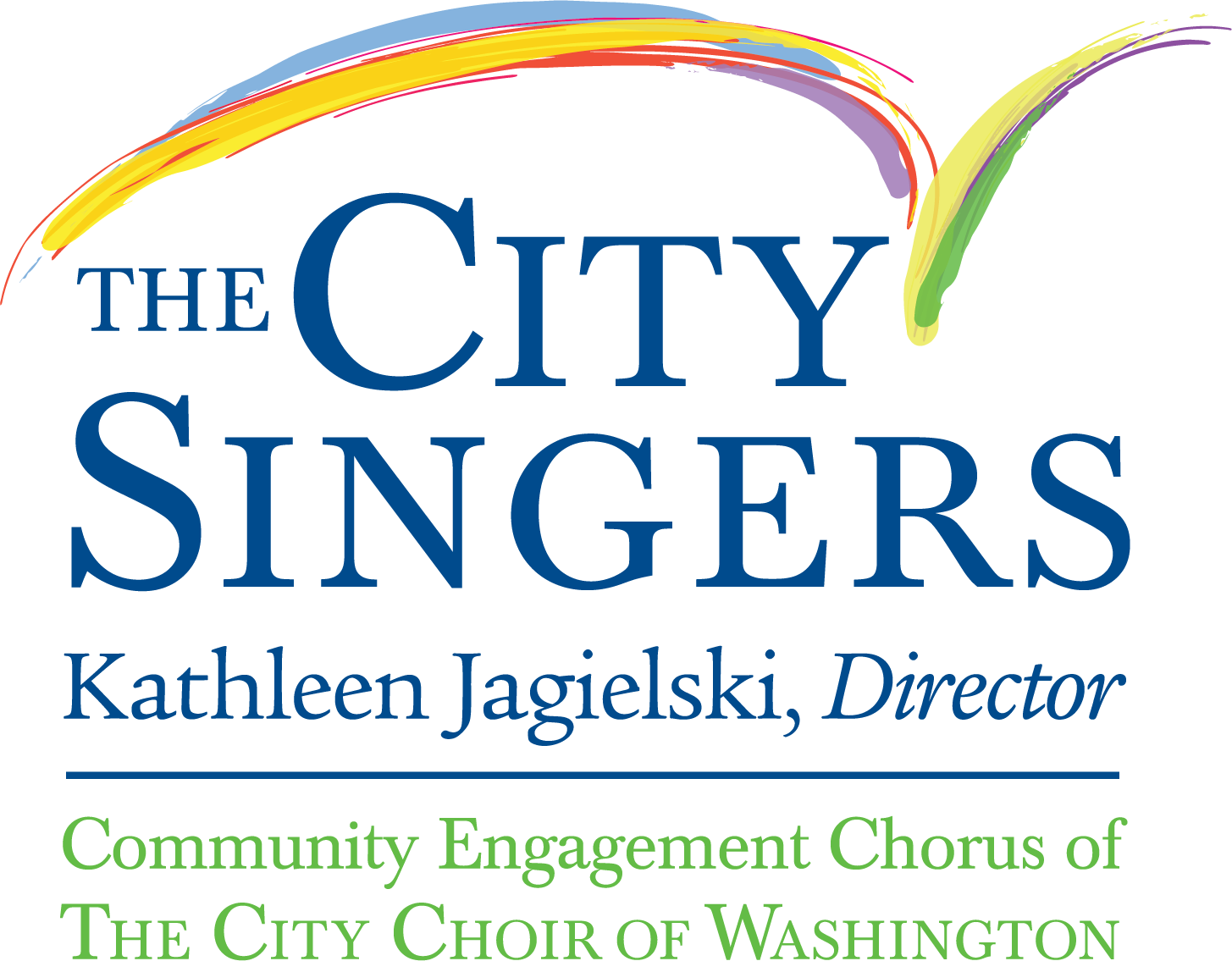 Logo of the City Singers.