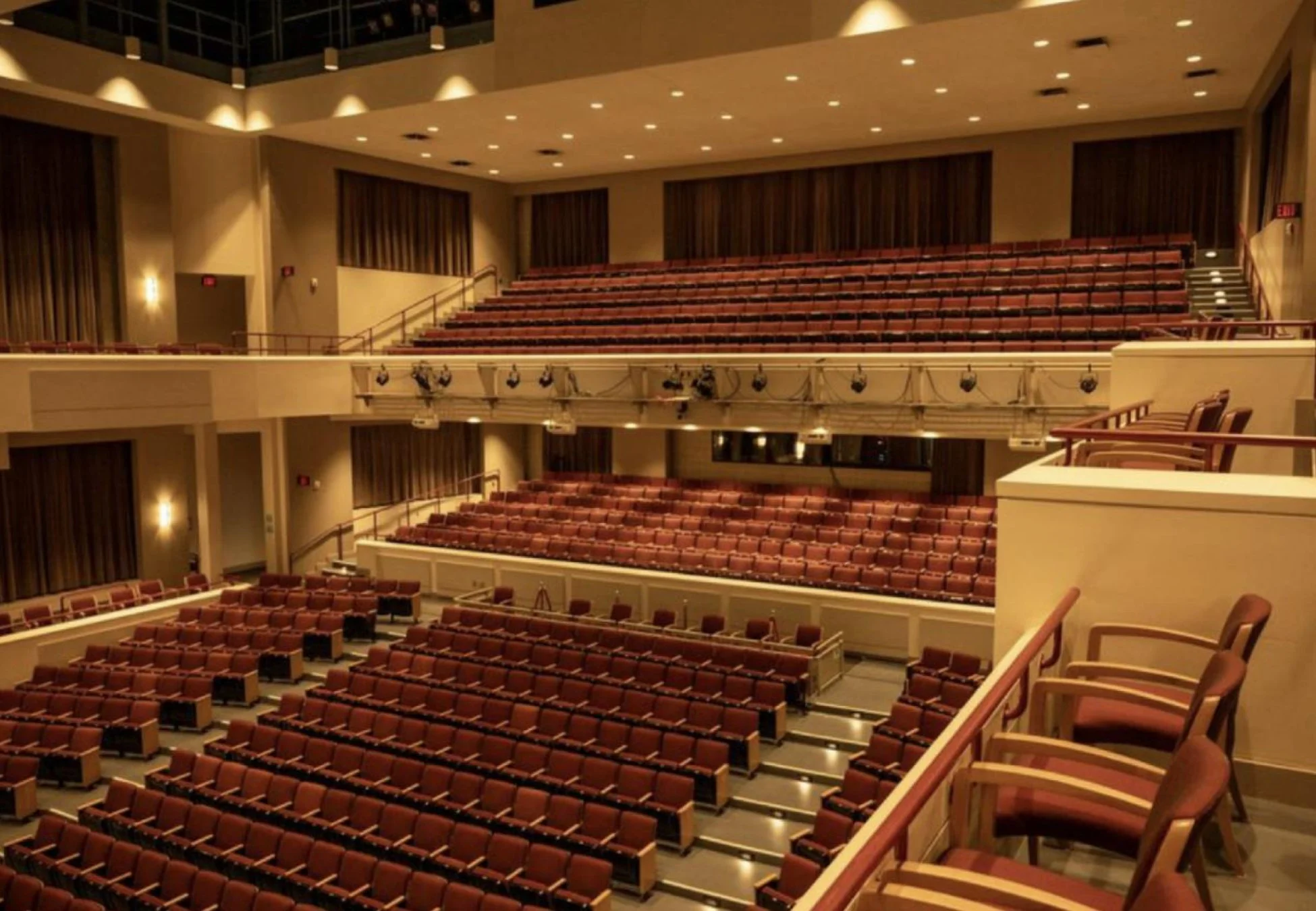 Inside View of Schlesinger Concert Hall