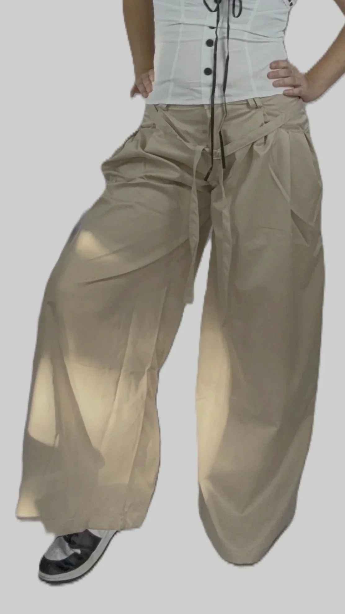 Pantalon ample samurai