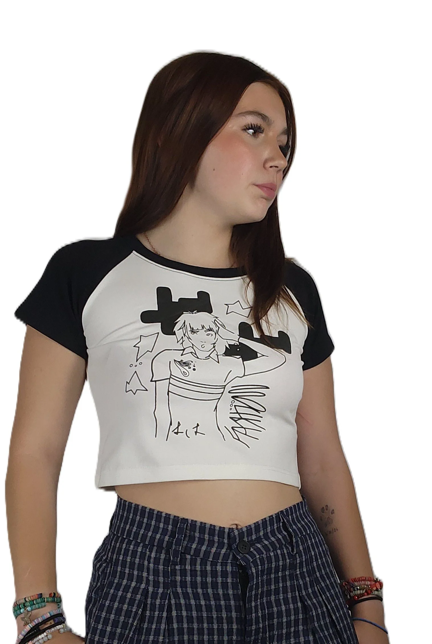 crop top brun