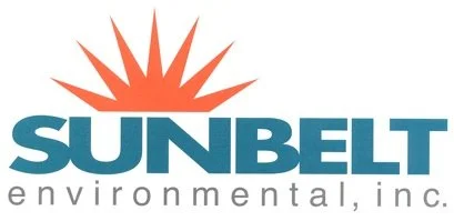 Sunbelt Environmental Inc. logo with an orange sunburst above the blue company name.