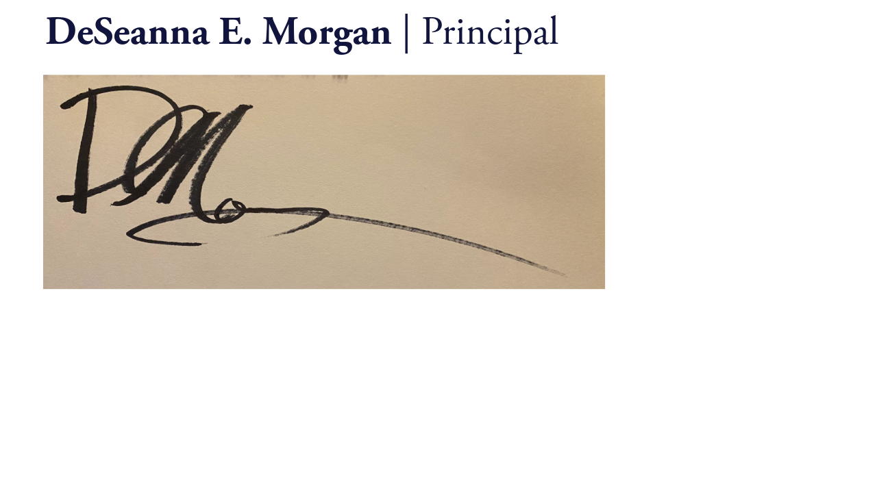 Signature written in black ink on a beige background.
