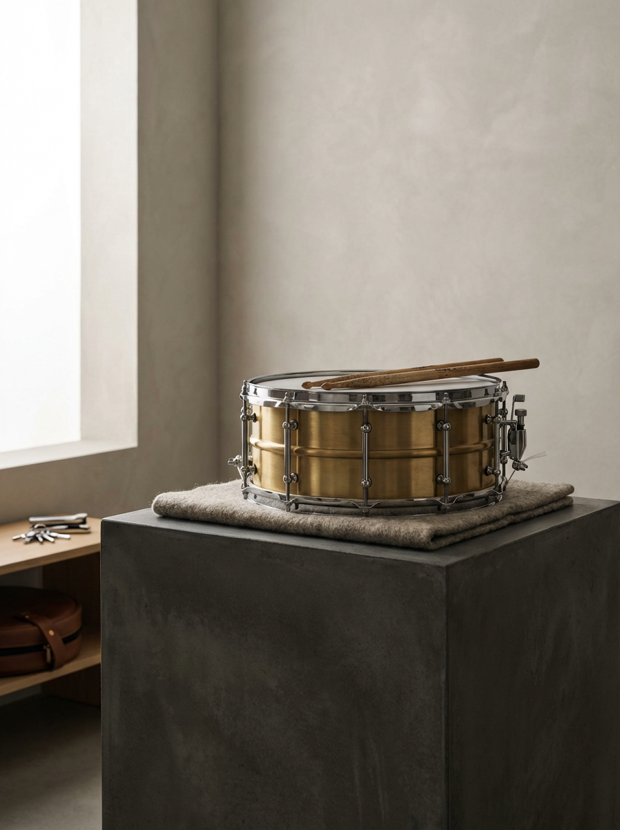 Brass Snare Drum