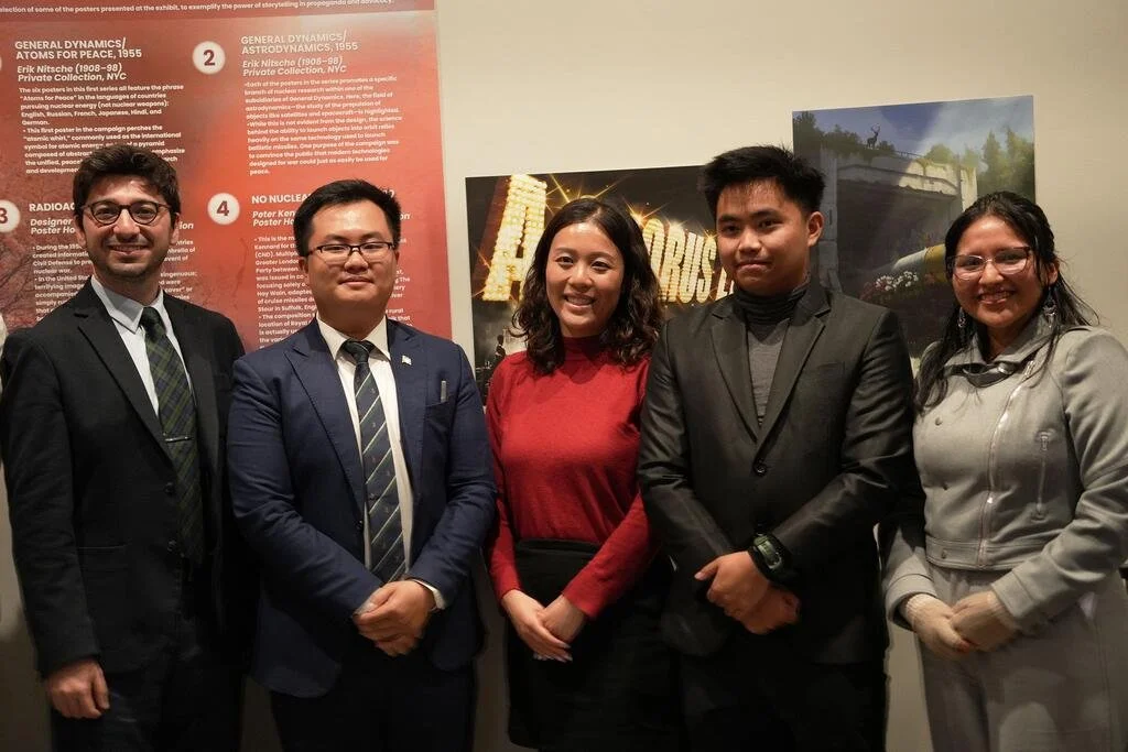 United Nation’s Review Conference of the Nuclear Non-Proliferation Treaty (NPT) in 2026: 
 
I was advocating for the role of the arts on global issues such as striving for disarmament, and I represented and advocated for the performing arts sector. 
