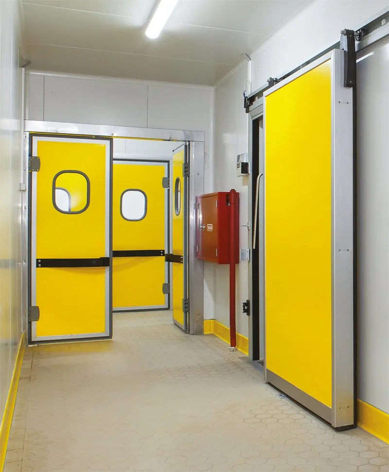 Industrial Cold Room and Processing Area Doors for Abattoirs - Teknotes Group