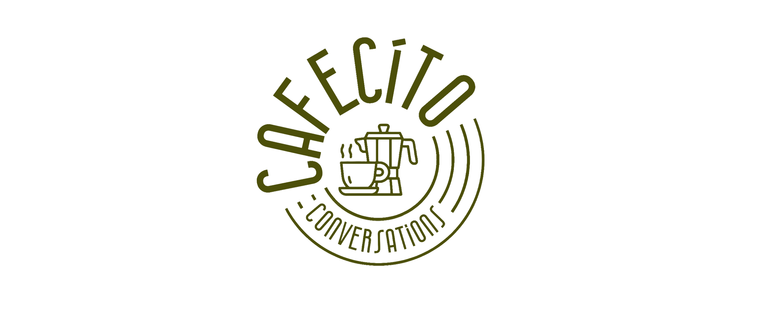 Cafecito Conversation Podcast logo