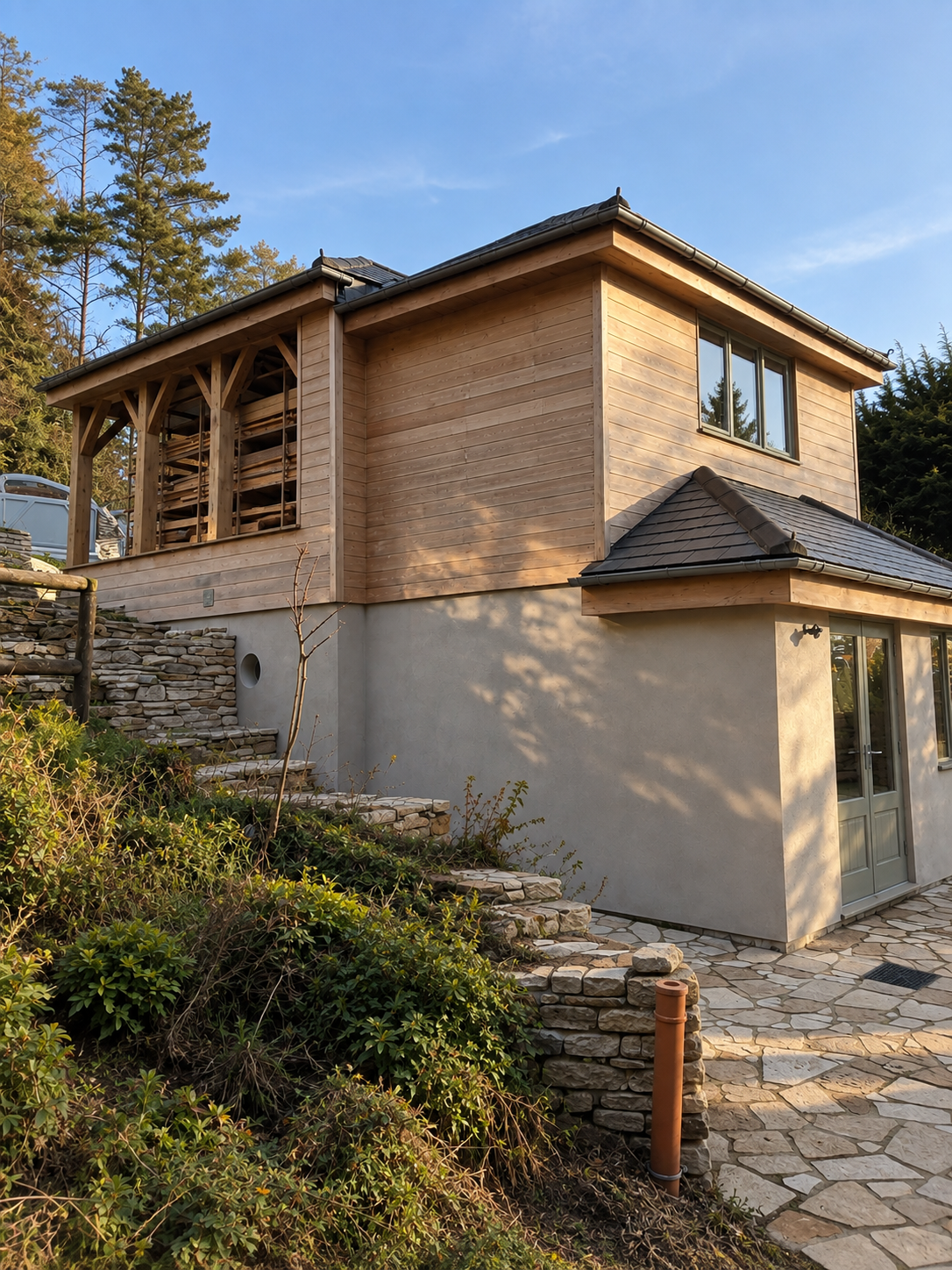 Oak Workshop & Carport
