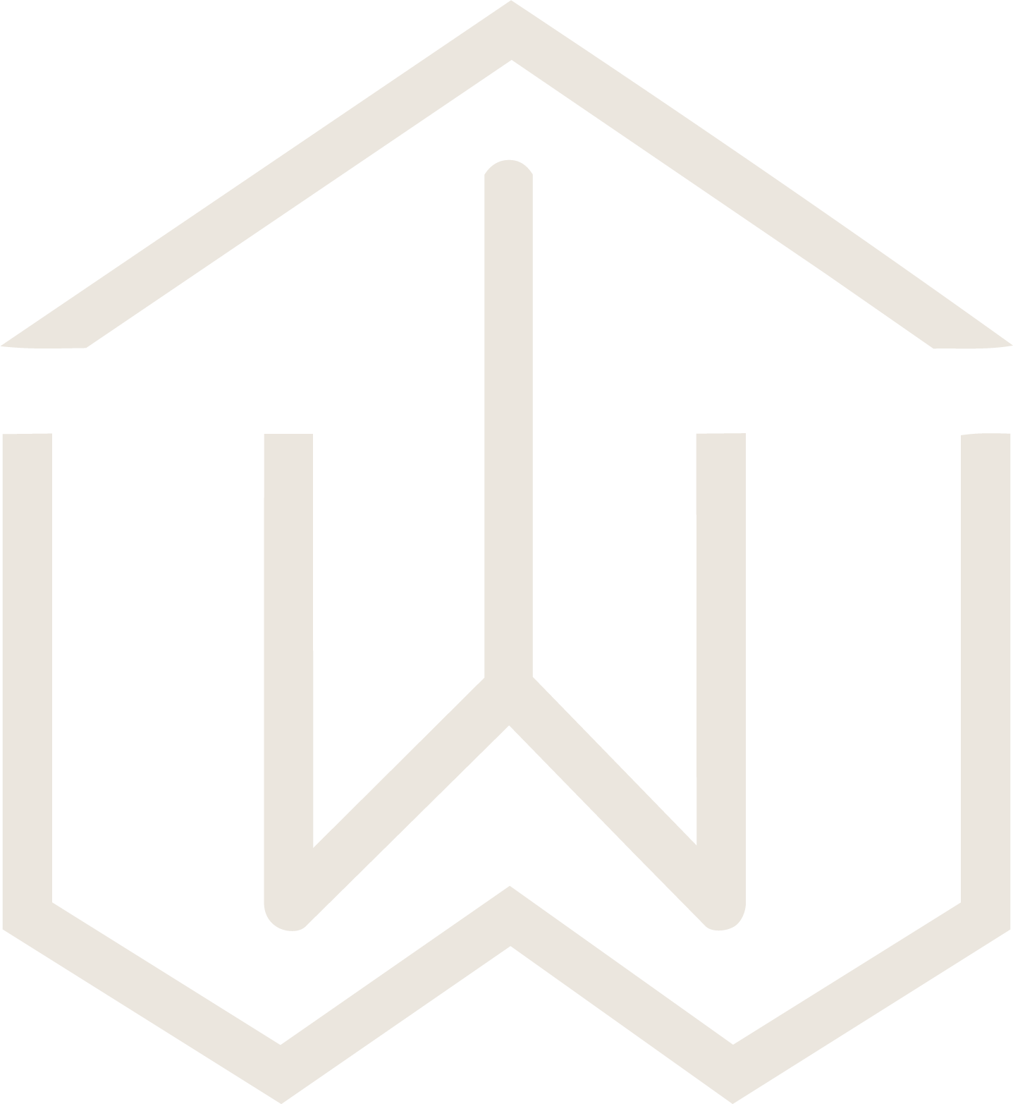 Icon of a house with an upward arrow and upward bars inside, suggesting real estate or housing market growth.