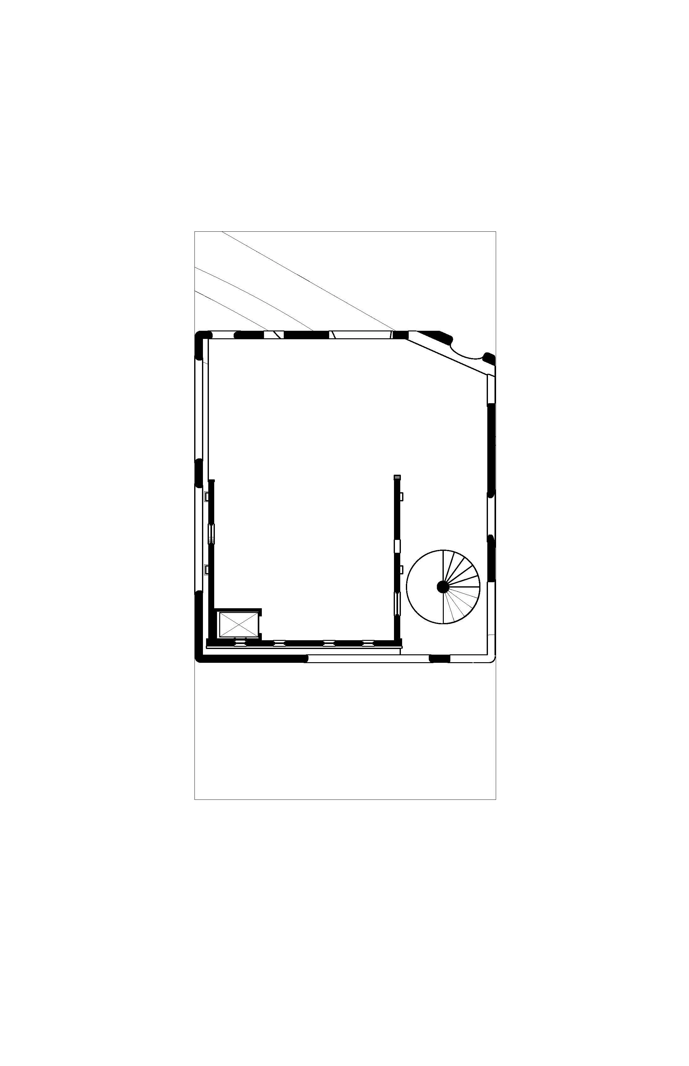 third floor plan.