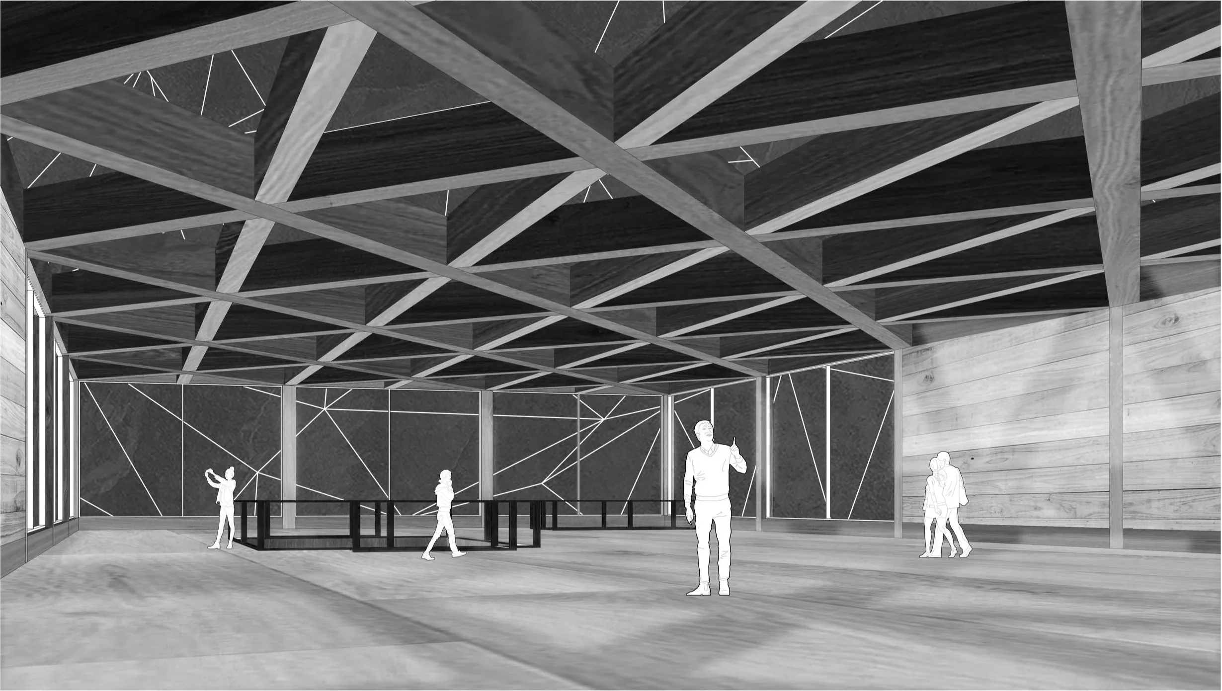 interior perspective.