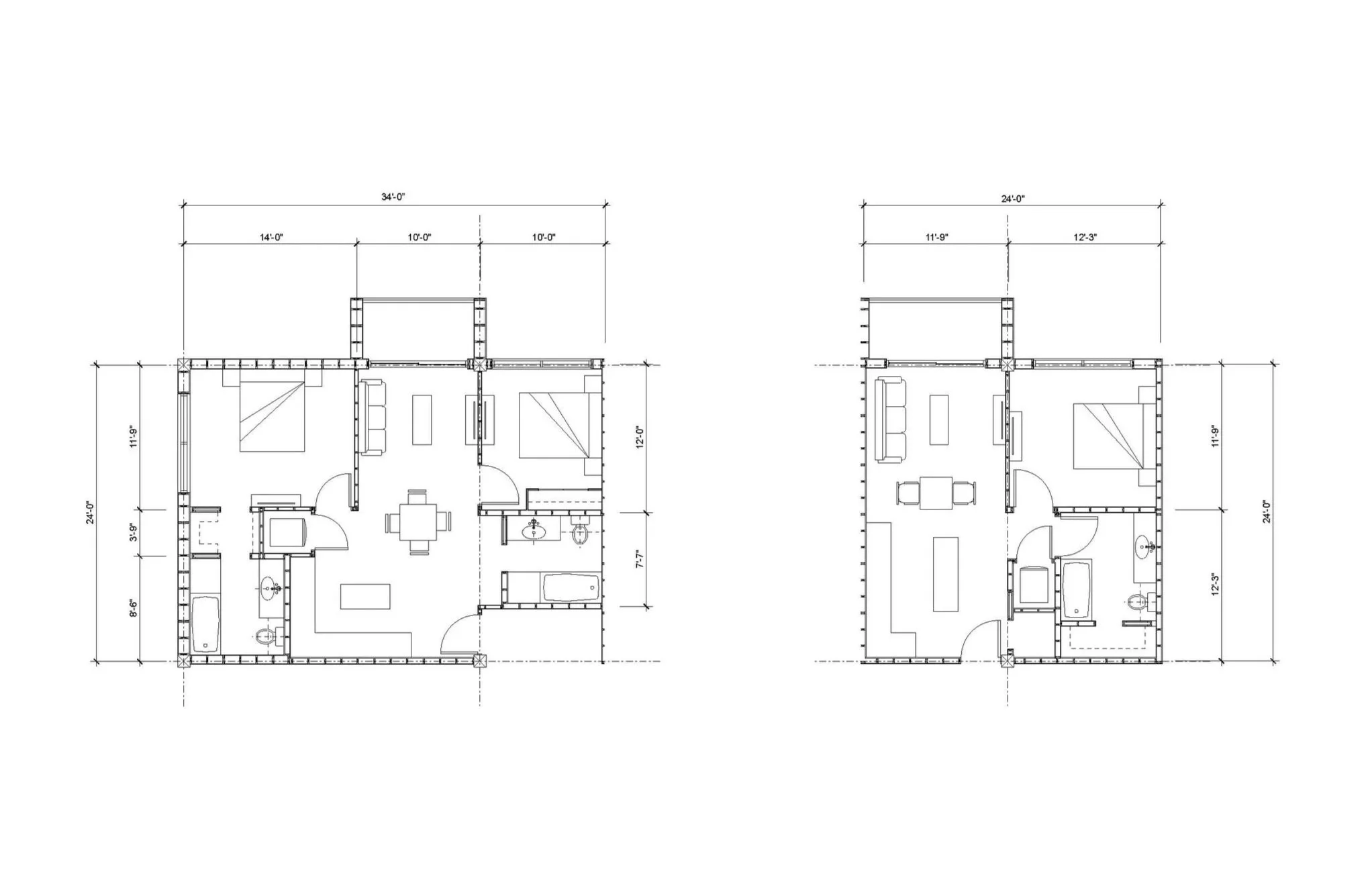 typical unit plans.