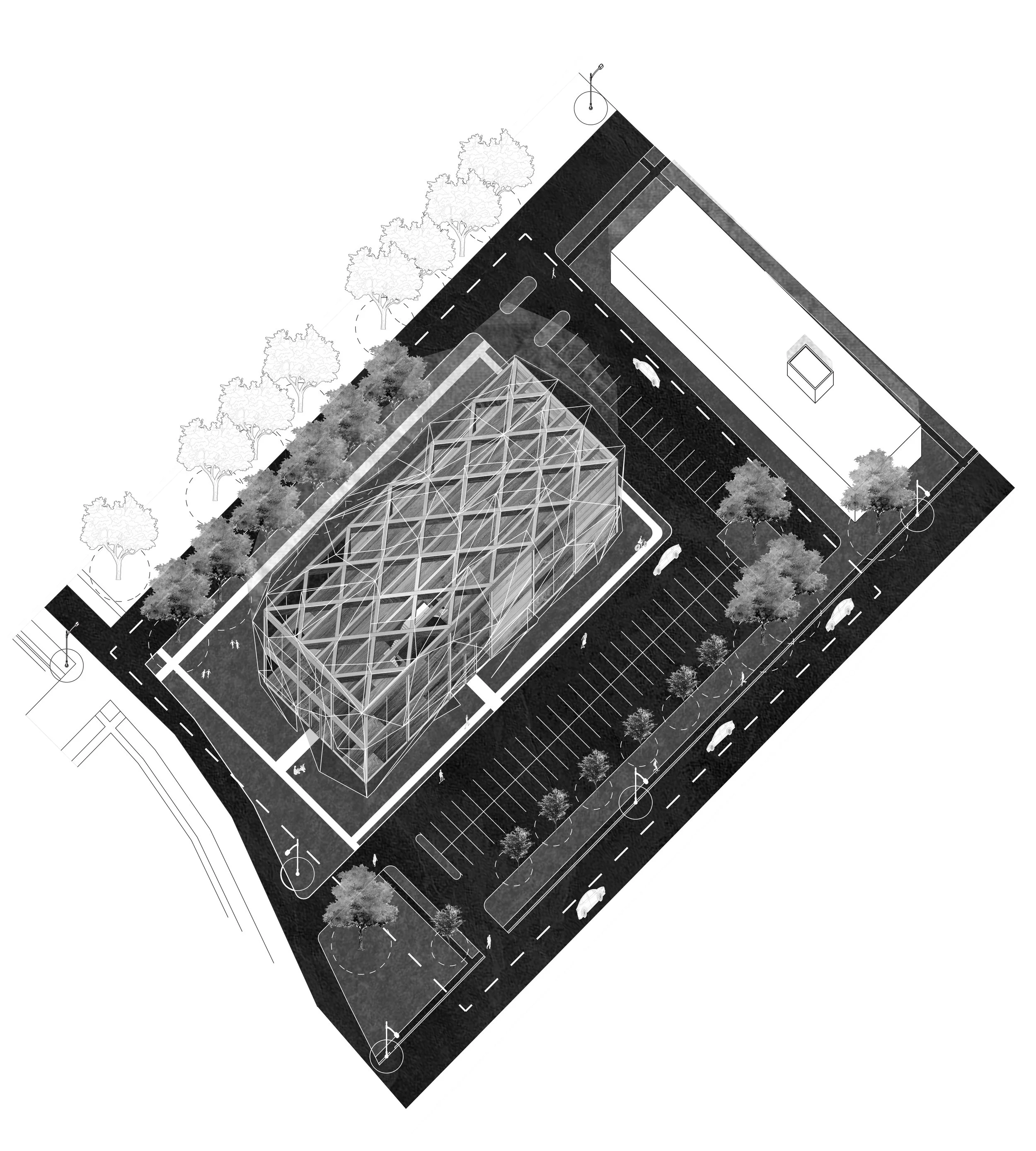 site axonometric.