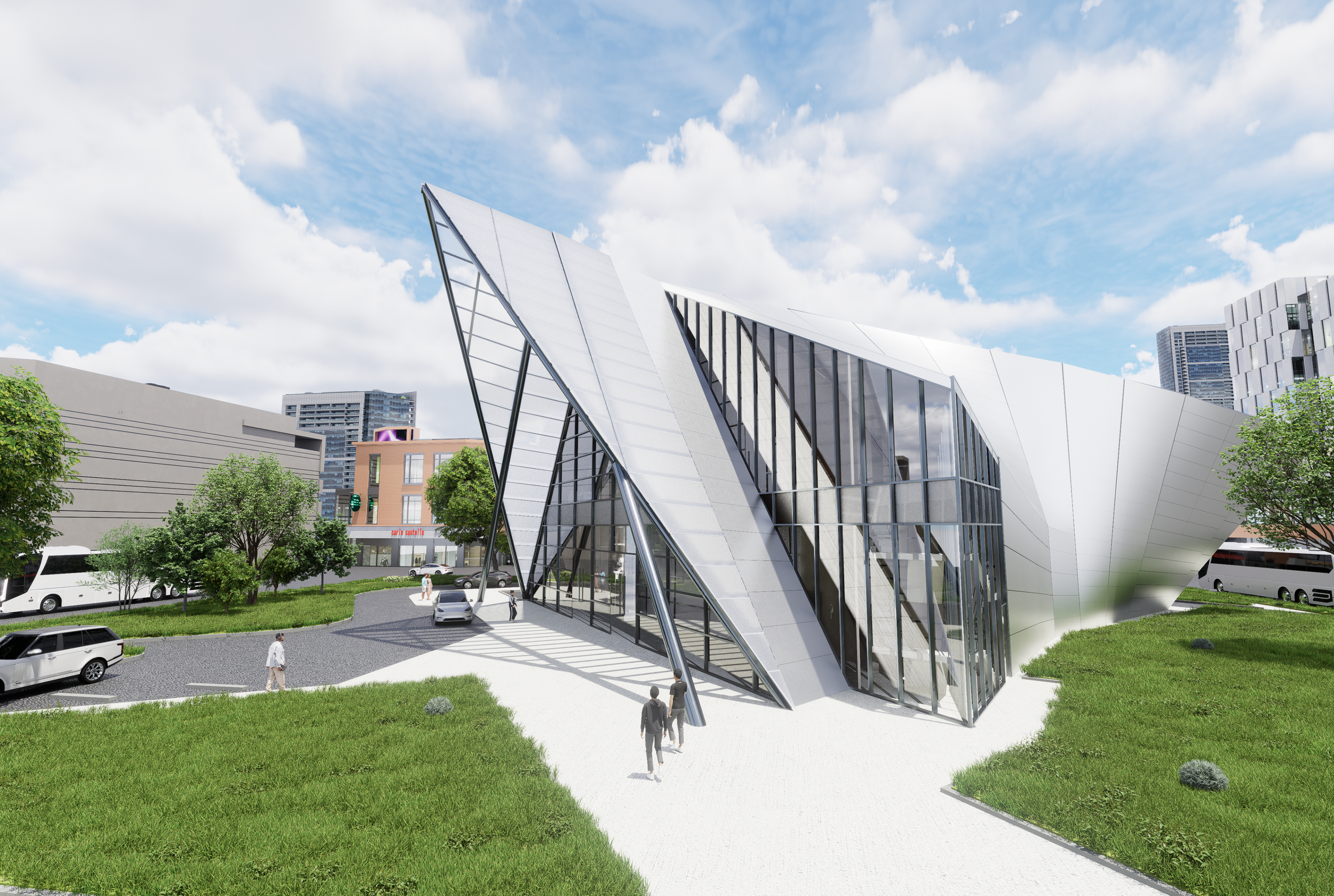 exterior render.