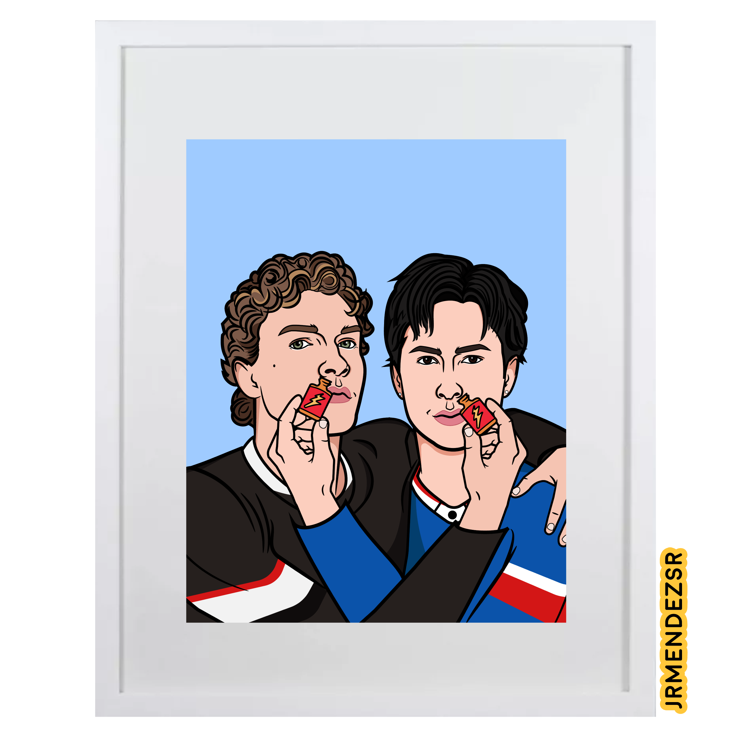 Heated Rivalry Print