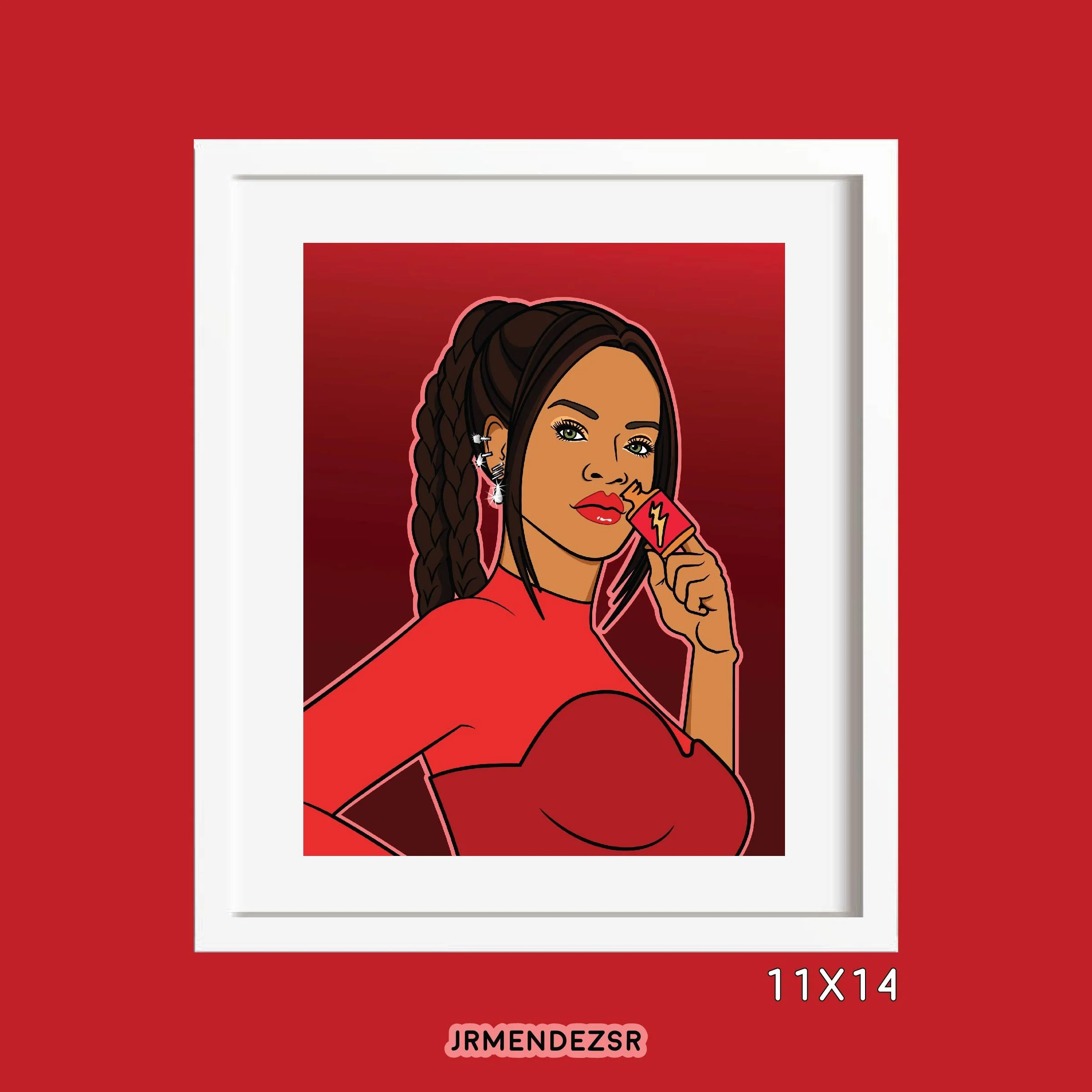 Riri: Halftime Show Print