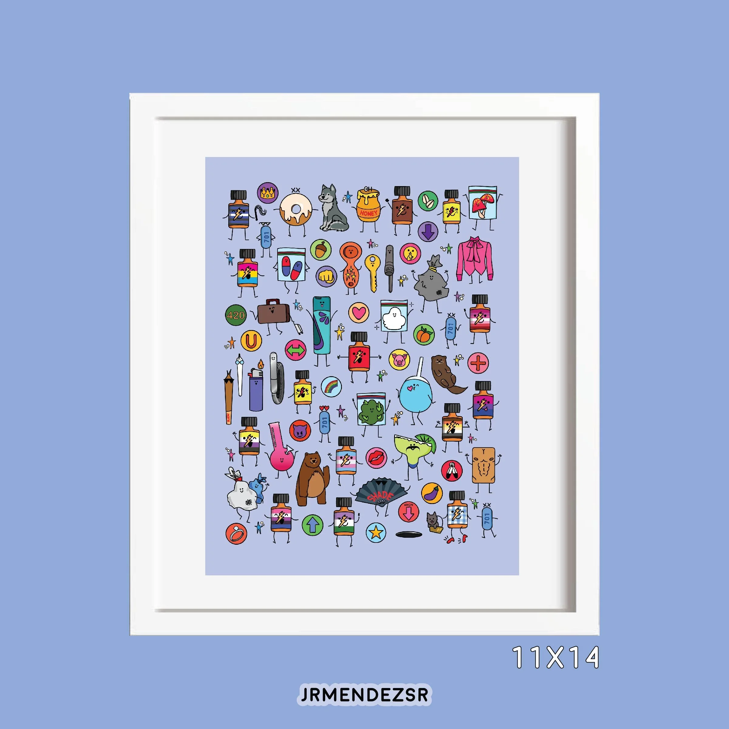 The Junior Mendez Universe Print