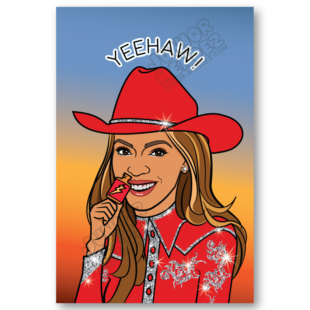 Cowboy Carter Card