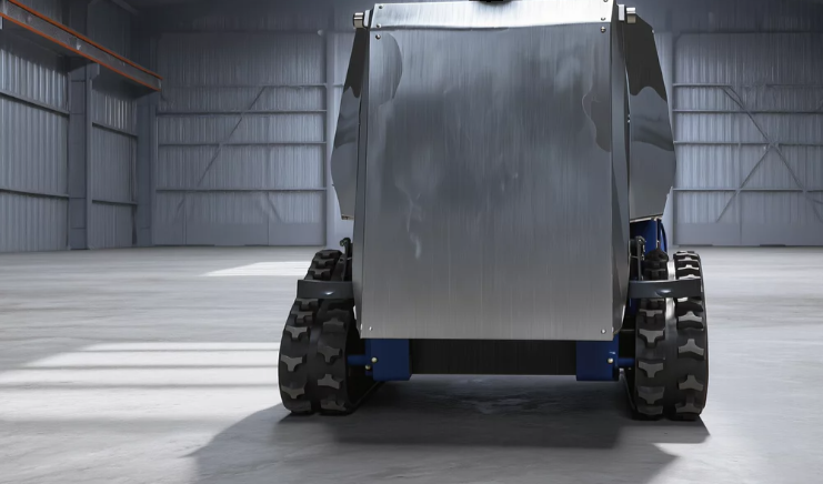 ACTR  robot in a warehouse.