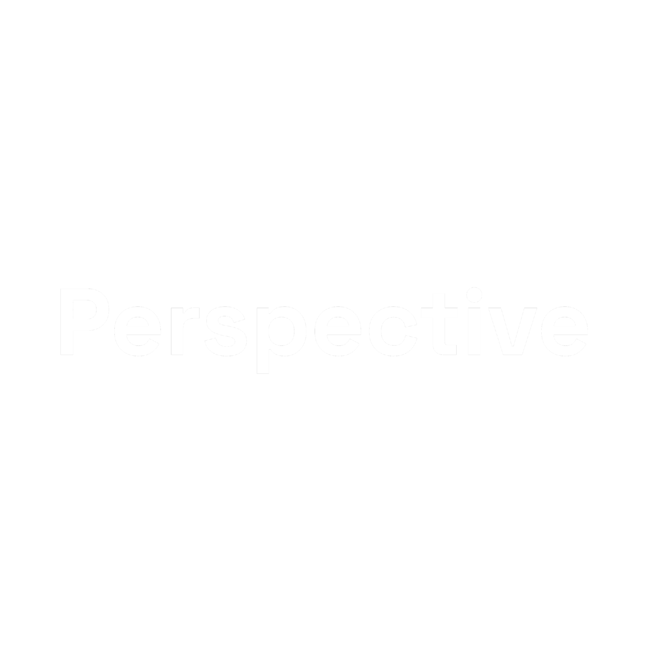Dark blue background with white text that reads 'Perspectives' in large font.
