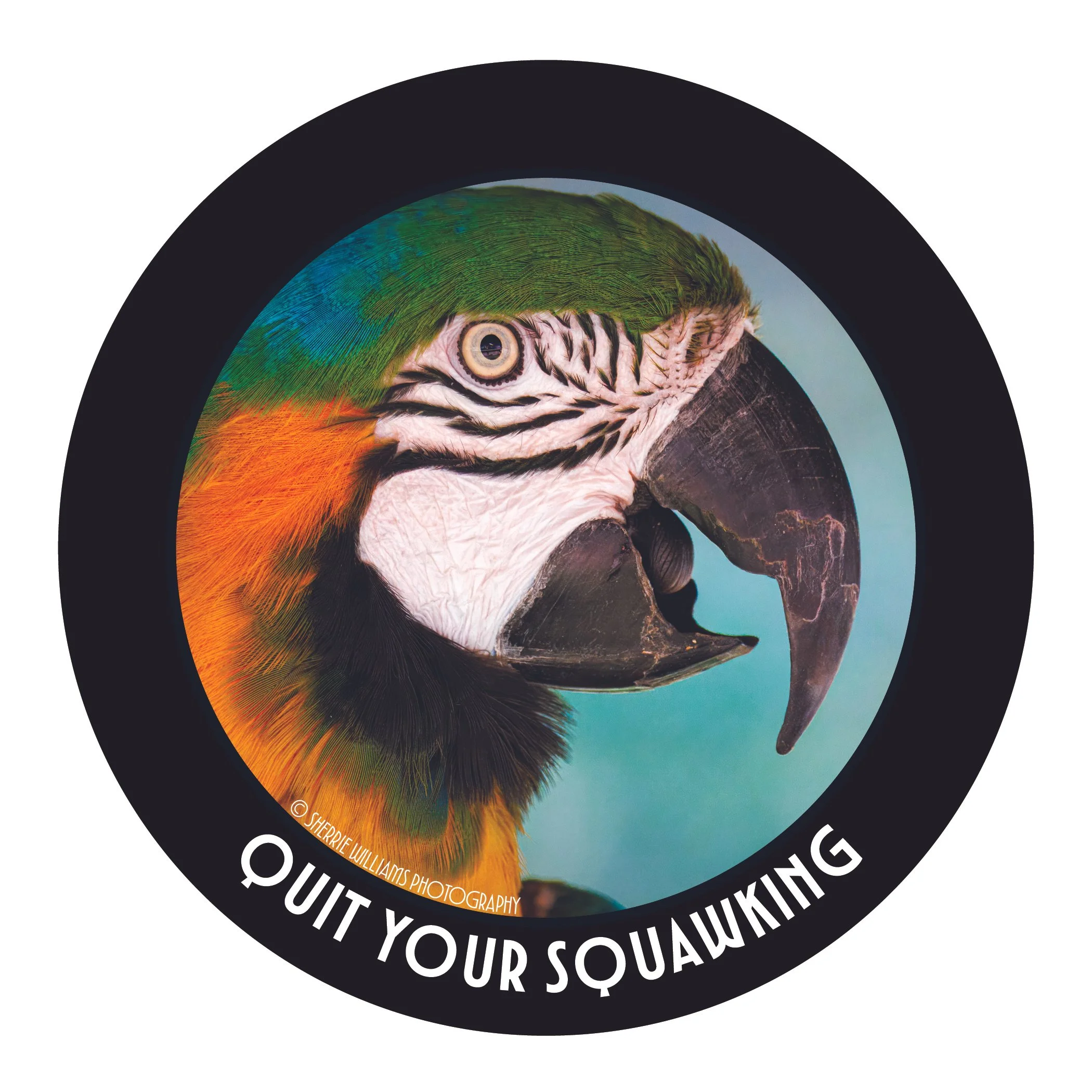 QUIT YOUR SQUAWKING