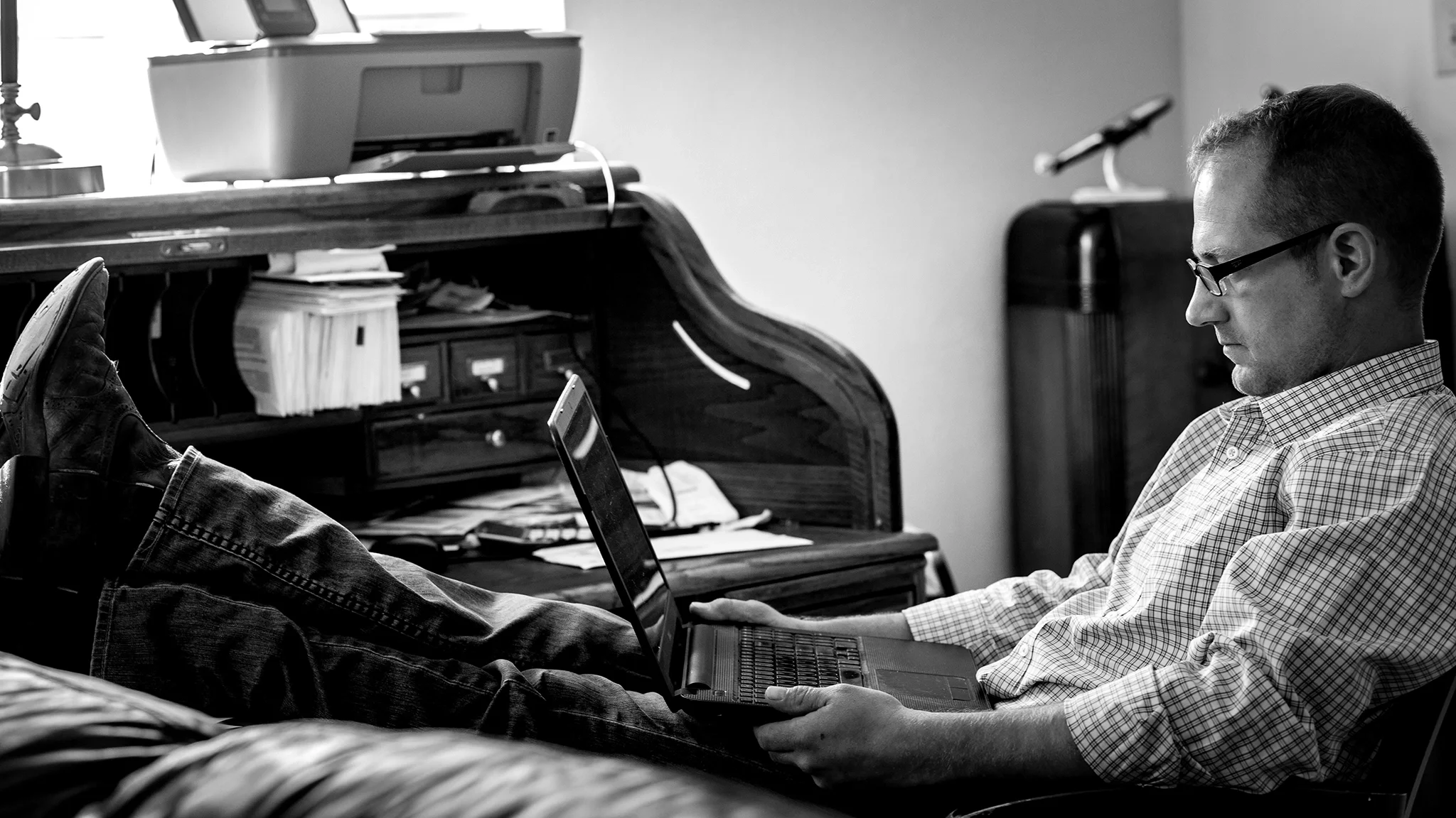 Jake V. political campaign portrait — The Candidate, editorial documentary