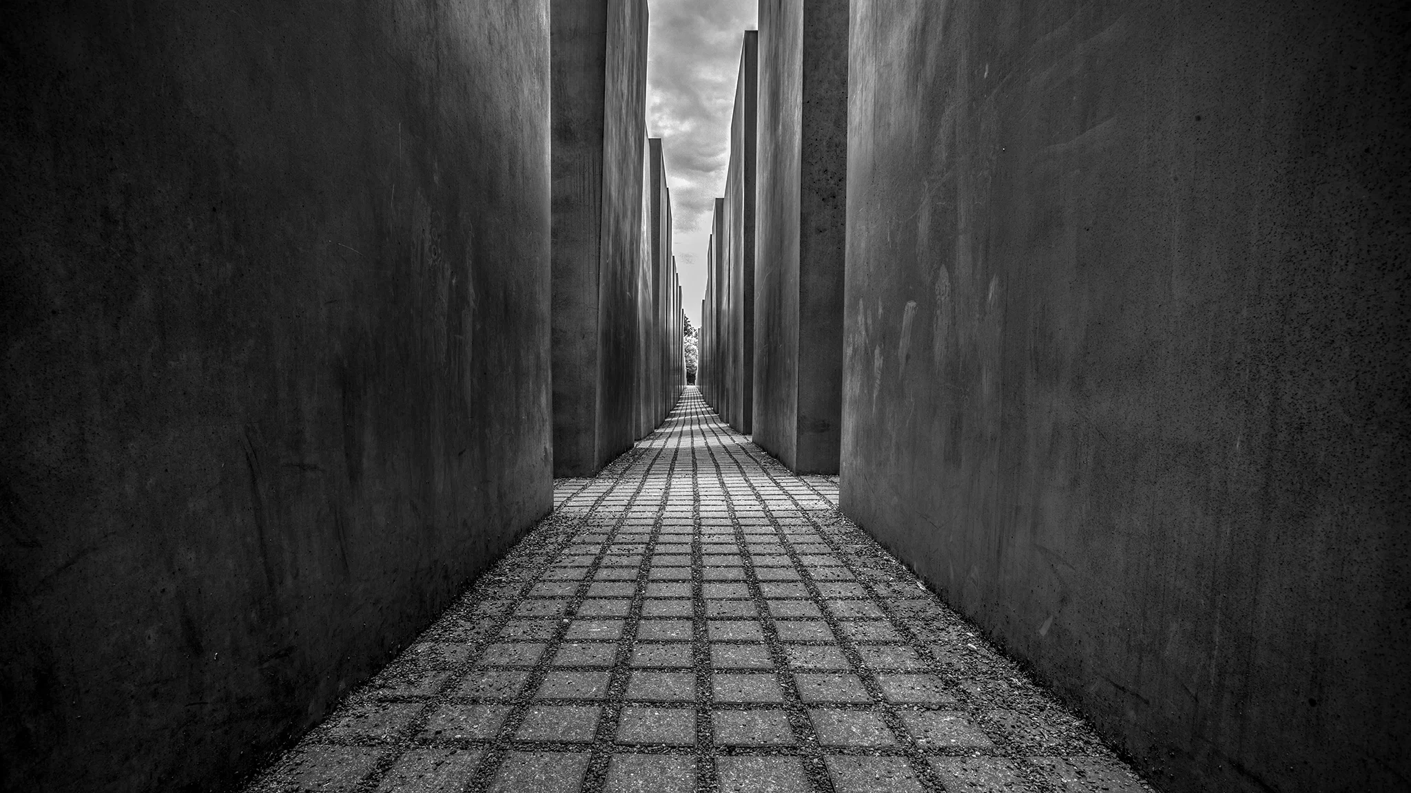 Holocaust Memorial, Berlin — inside the monument — travel marketing