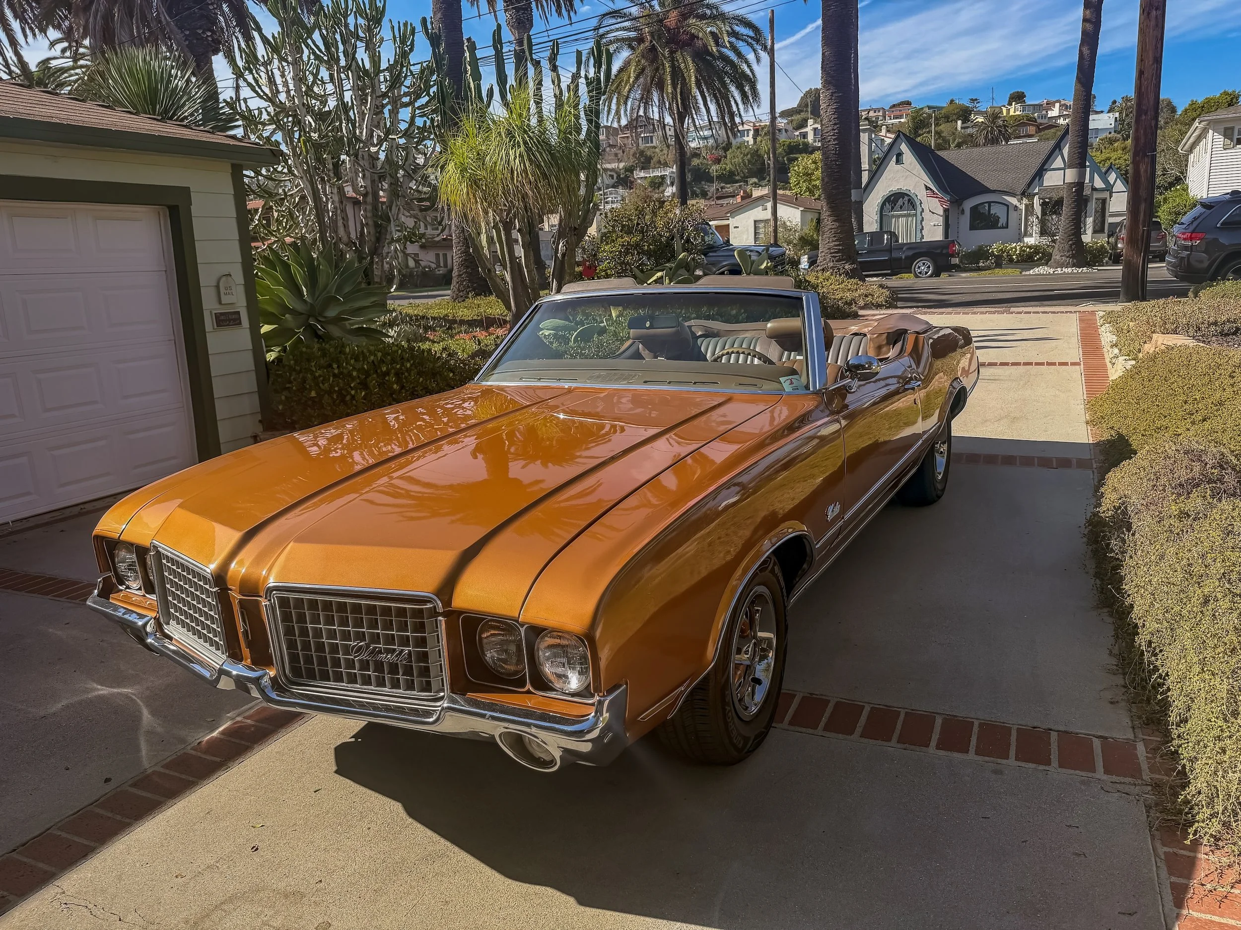 Olds Cutlass convertible. prop car available with The promontory San Pedro