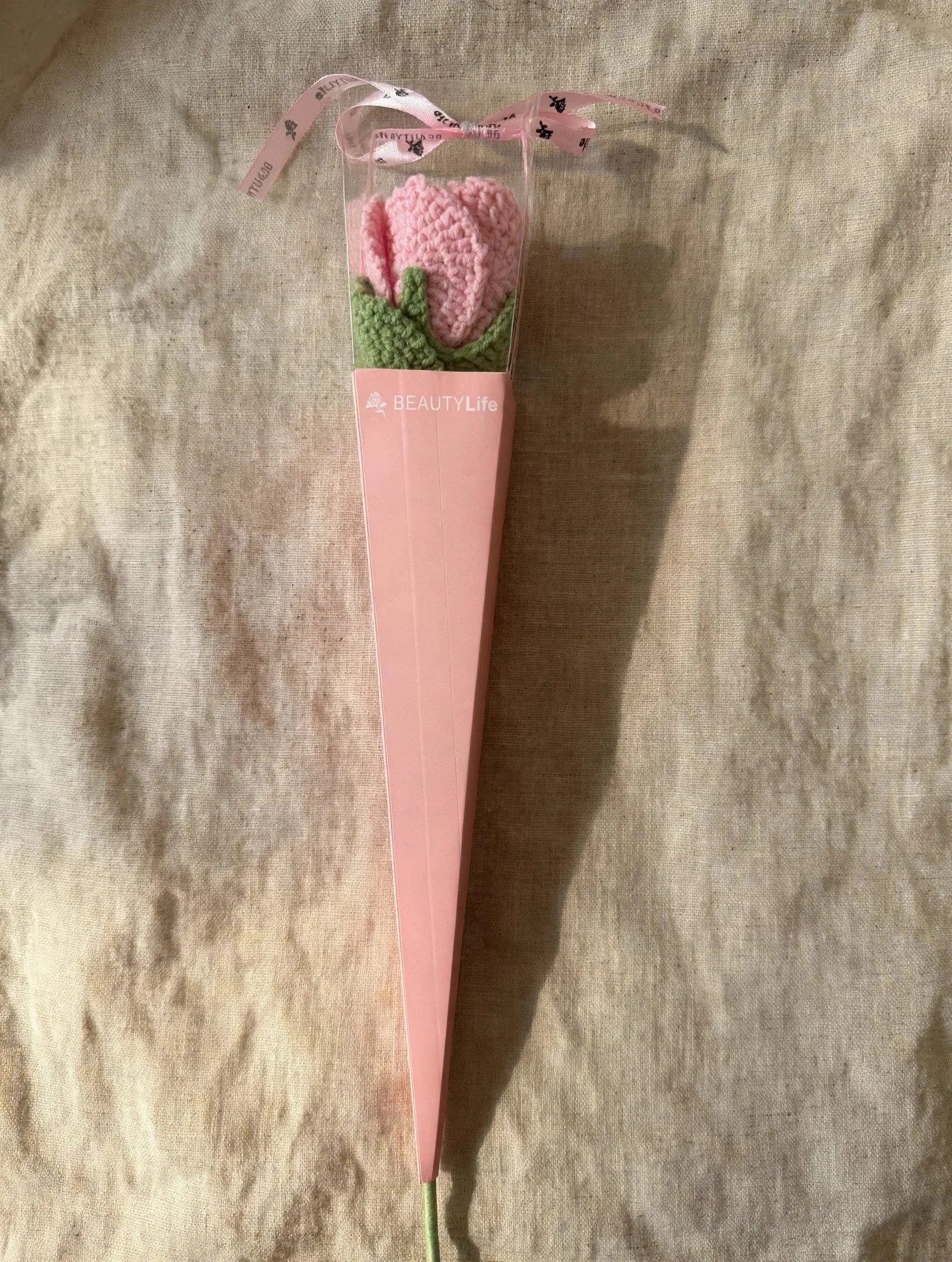 Single Crochet Luoshen Rose in Gift Box