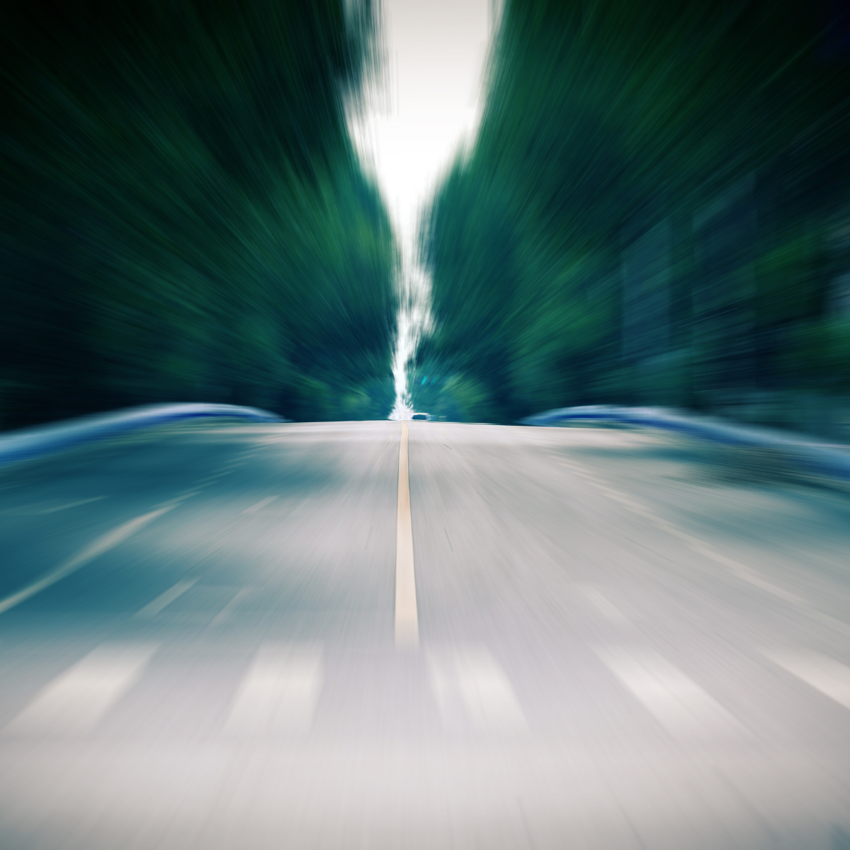 Illustration of an open road representing strategic marketing leadership and business growth for B2B technology companies.