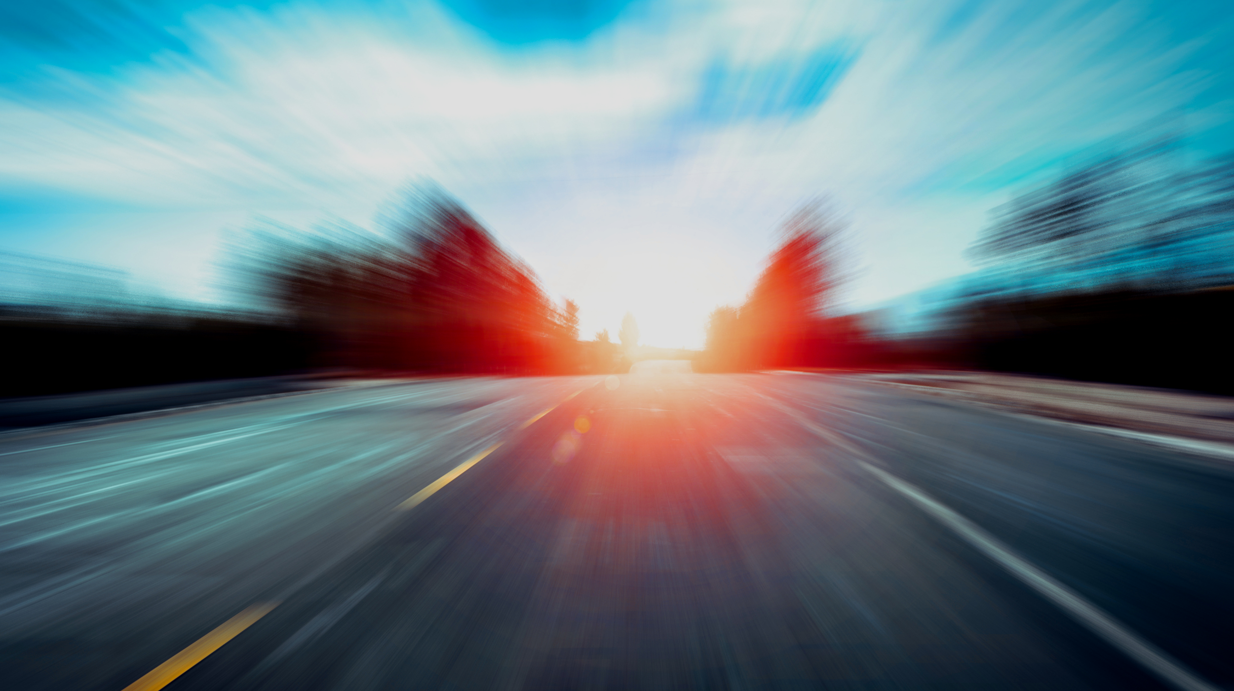 Open road symbolizing strategic direction, marketing leadership, and building momentum for B2B technology companies.