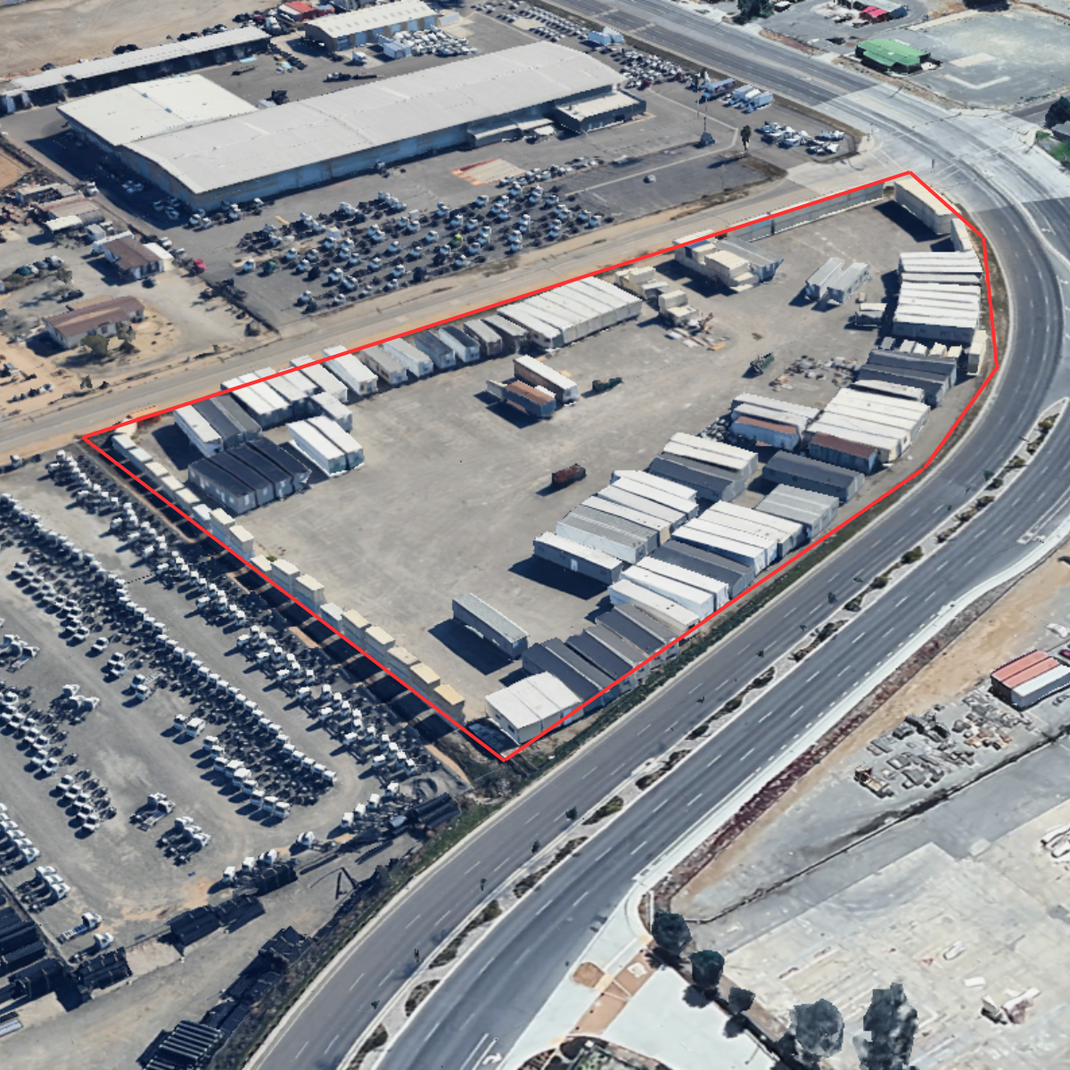 IOS Container Site - Perris, CA
