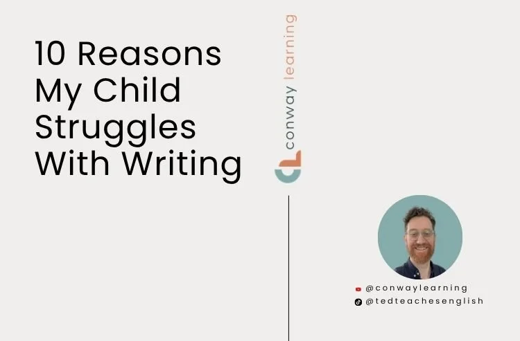 10 Reasons My Child Struggles With Writing