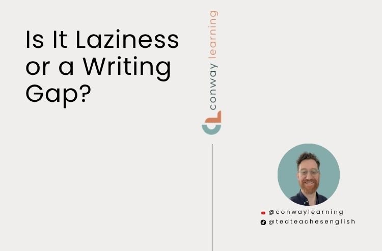 Is It Laziness or a Writing Gap?