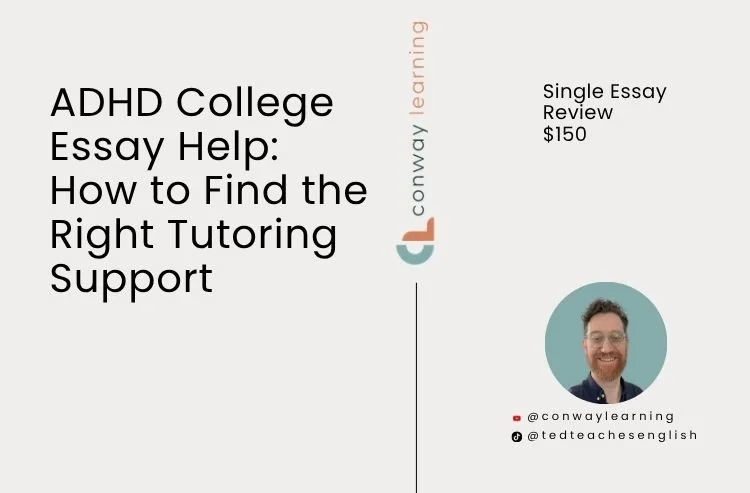 ADHD College Essay Help: How to Find the Right Tutoring Support